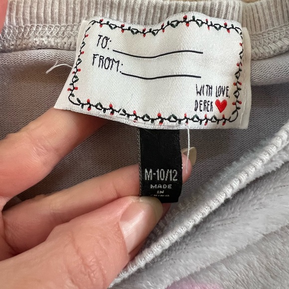 Girls Kids Sweatshirt with Pink Pug Design - Picture 3 of 3